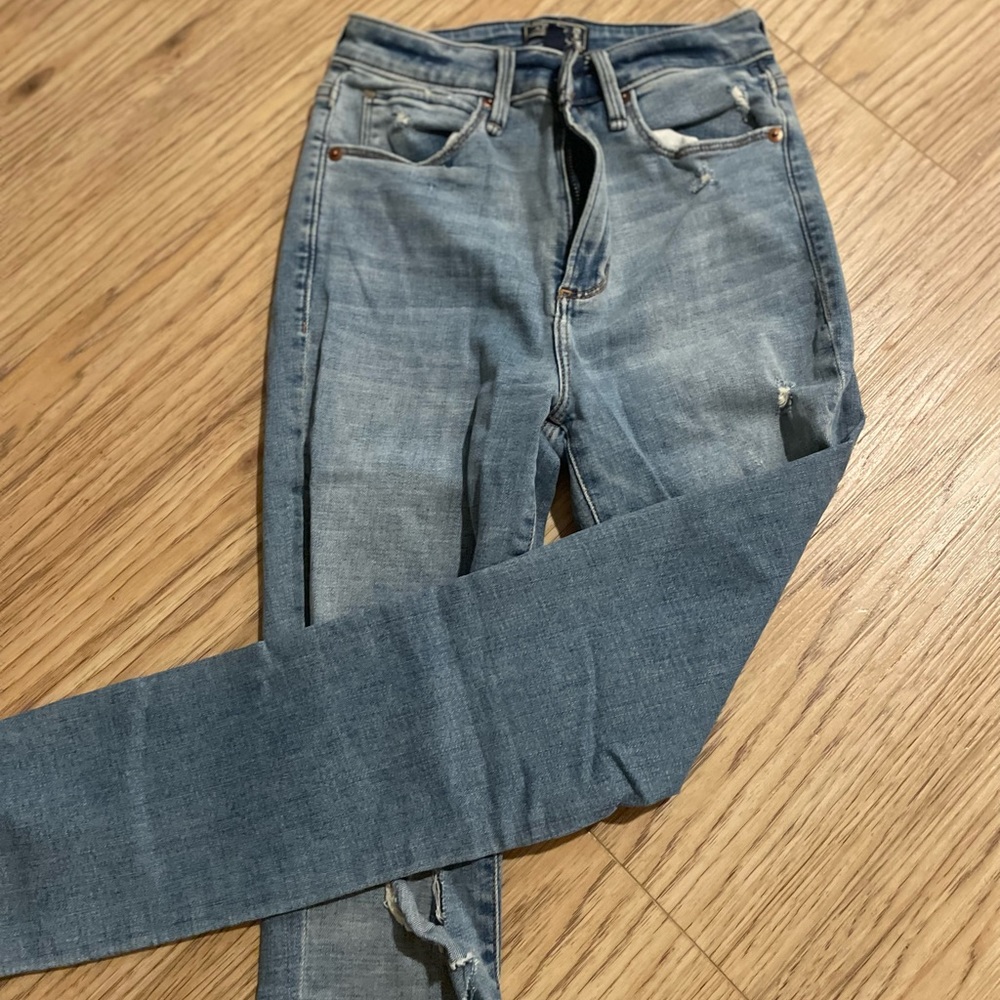 High-rise curve jeans
